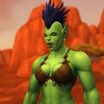 Новая модель женщины-орка в World of Warcraft 